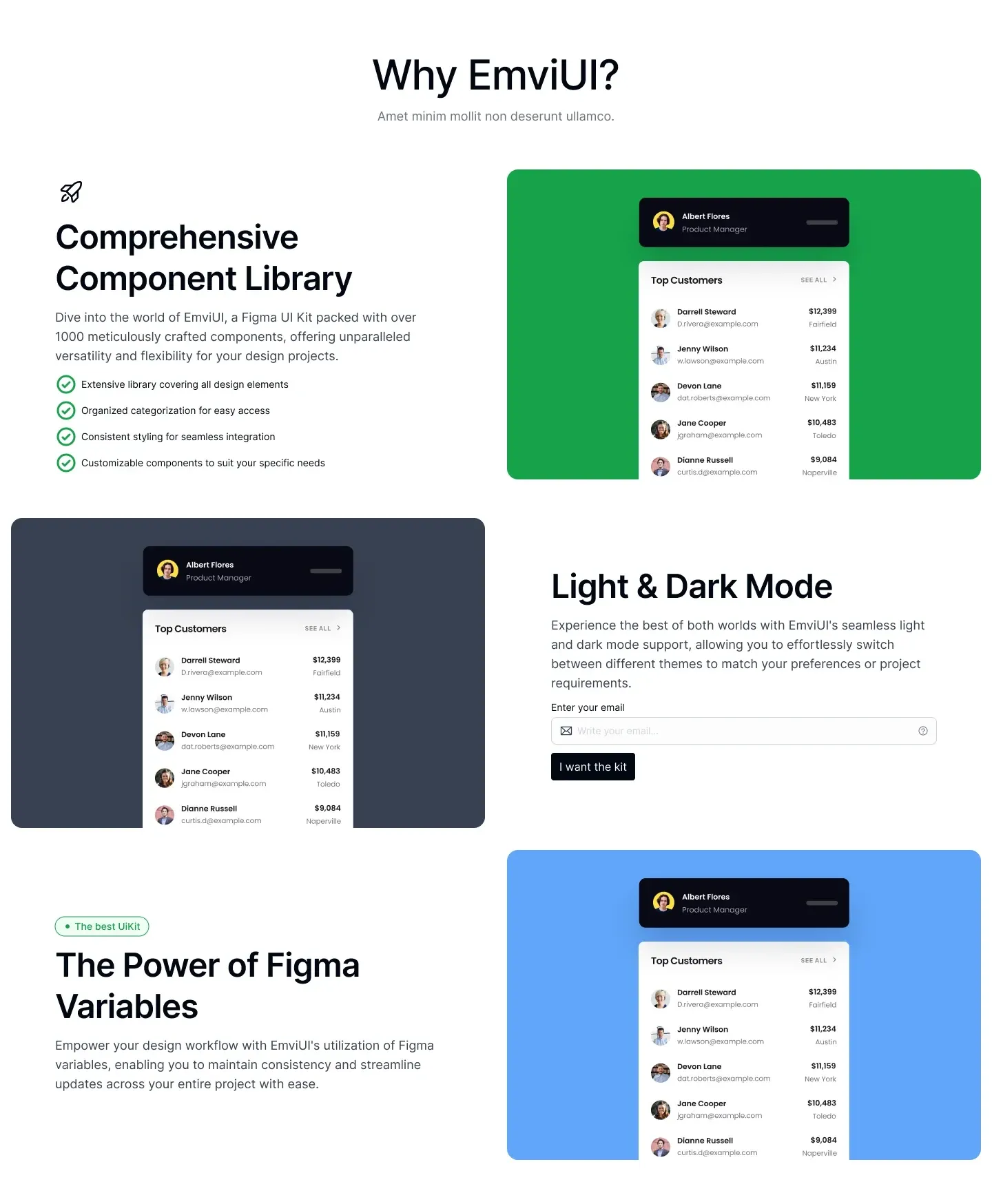 Composición de EmviUI que enmarca un flujo de diseño a código
