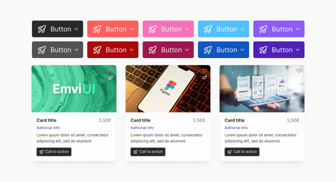 Reusable items in design system