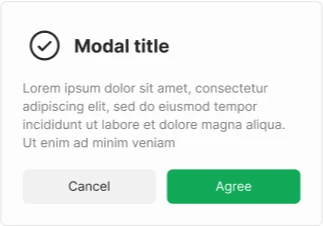 Figma Modal component 02